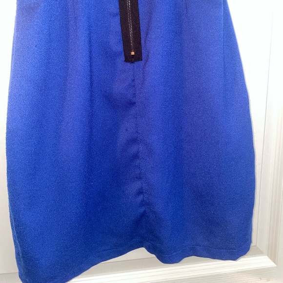 Navy Blue and Black Party Dress - Picture 6 of 6